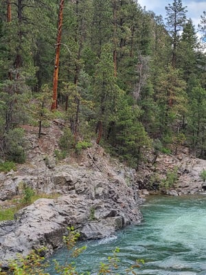 Creek-Side Setting
