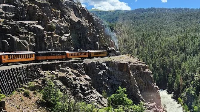 Historical Durango & Silverton Gauge Railroad